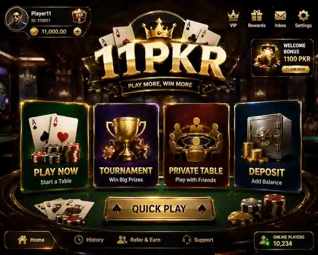 11PKR Game